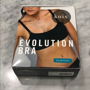 Knix Evolution Bra - Black/Beige, Size 5